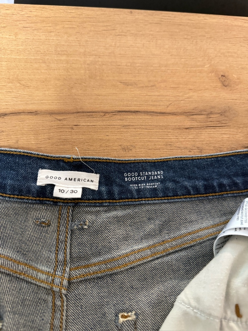 Good American Good Standard Bootcut Jeans -, Size 10/30